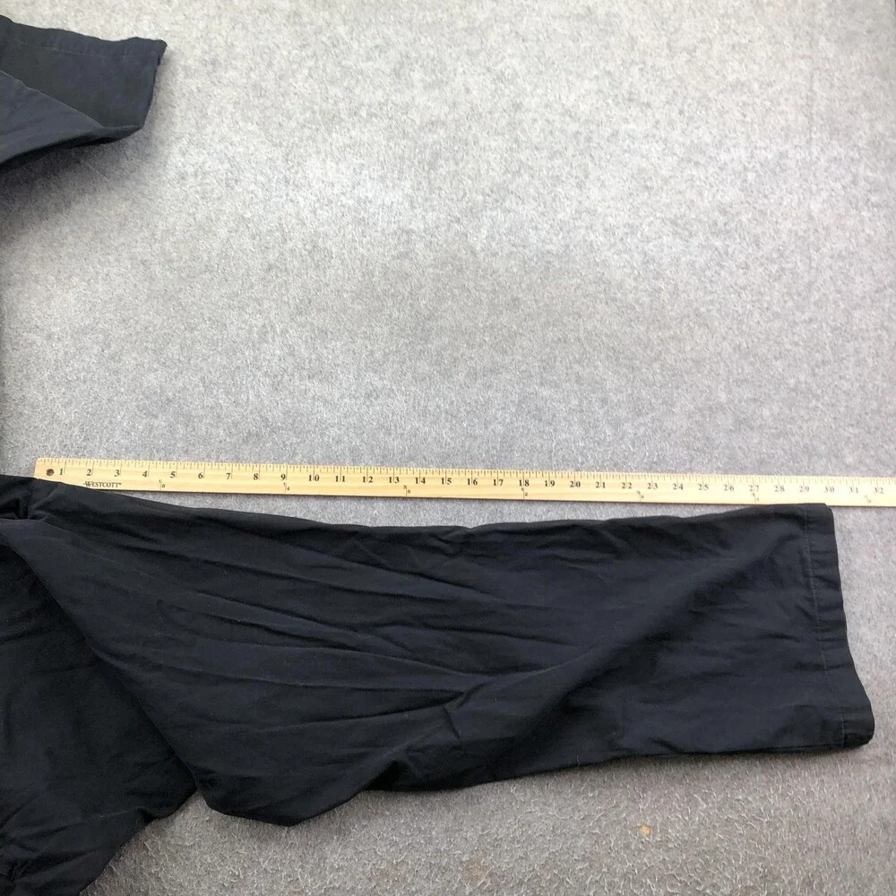 Banana Republic Pants Mens 38x30 Black Chino Straight Gavin Casual Cotton